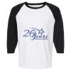 Raglan Three-Quarter Sleeve Baseball T-Shirt Vignette