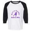 Raglan Three-Quarter Sleeve Baseball T-Shirt Vignette
