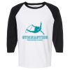 Raglan Three-Quarter Sleeve Baseball T-Shirt Vignette