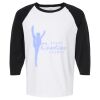 Raglan Three-Quarter Sleeve Baseball T-Shirt Vignette