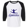 Raglan Three-Quarter Sleeve Baseball T-Shirt Vignette