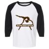 Raglan Three-Quarter Sleeve Baseball T-Shirt Vignette