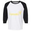 Raglan Three-Quarter Sleeve Baseball T-Shirt Vignette