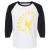 Raglan Three-Quarter Sleeve Baseball T-Shirt Vignette