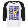 Raglan Three-Quarter Sleeve Baseball T-Shirt Vignette