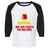 Raglan Three-Quarter Sleeve Baseball T-Shirt Vignette