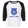 Raglan Three-Quarter Sleeve Baseball T-Shirt Vignette