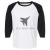 Raglan Three-Quarter Sleeve Baseball T-Shirt Vignette