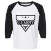Raglan Three-Quarter Sleeve Baseball T-Shirt Vignette
