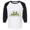 Raglan Three-Quarter Sleeve Baseball T-Shirt Vignette