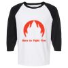 Raglan Three-Quarter Sleeve Baseball T-Shirt Vignette