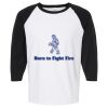 Raglan Three-Quarter Sleeve Baseball T-Shirt Vignette