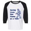 Raglan Three-Quarter Sleeve Baseball T-Shirt Vignette
