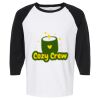 Raglan Three-Quarter Sleeve Baseball T-Shirt Vignette