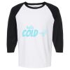 Raglan Three-Quarter Sleeve Baseball T-Shirt Vignette