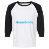 Raglan Three-Quarter Sleeve Baseball T-Shirt Vignette