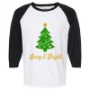 Raglan Three-Quarter Sleeve Baseball T-Shirt Vignette