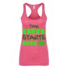 Women's Racerback Blend Tank Vignette