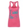 Women's Racerback Blend Tank Vignette