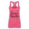 Women's Racerback Blend Tank Vignette